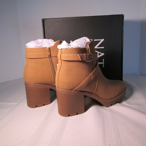 Naturalizer Madalynn Buckle Water Repellent Ankle Boot Sz 9.5 M NWT - Picture 7 of 12